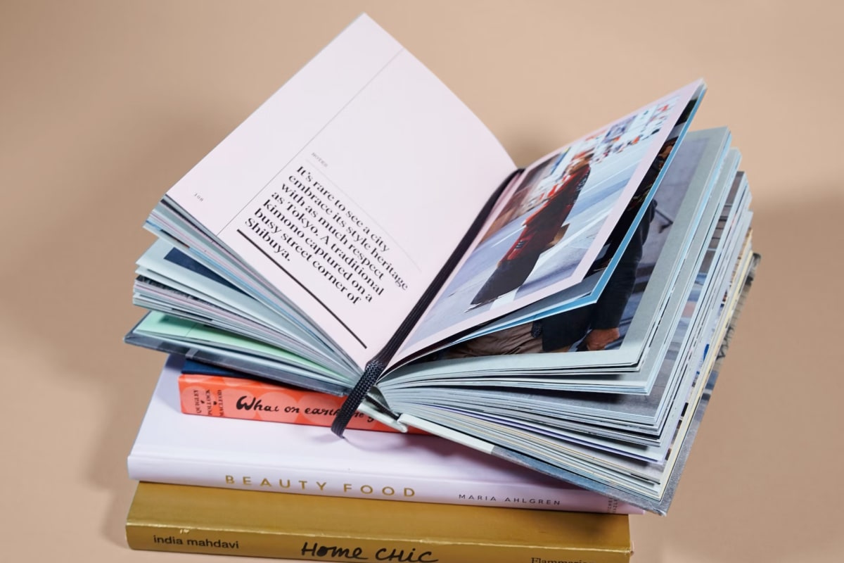 A pile of books