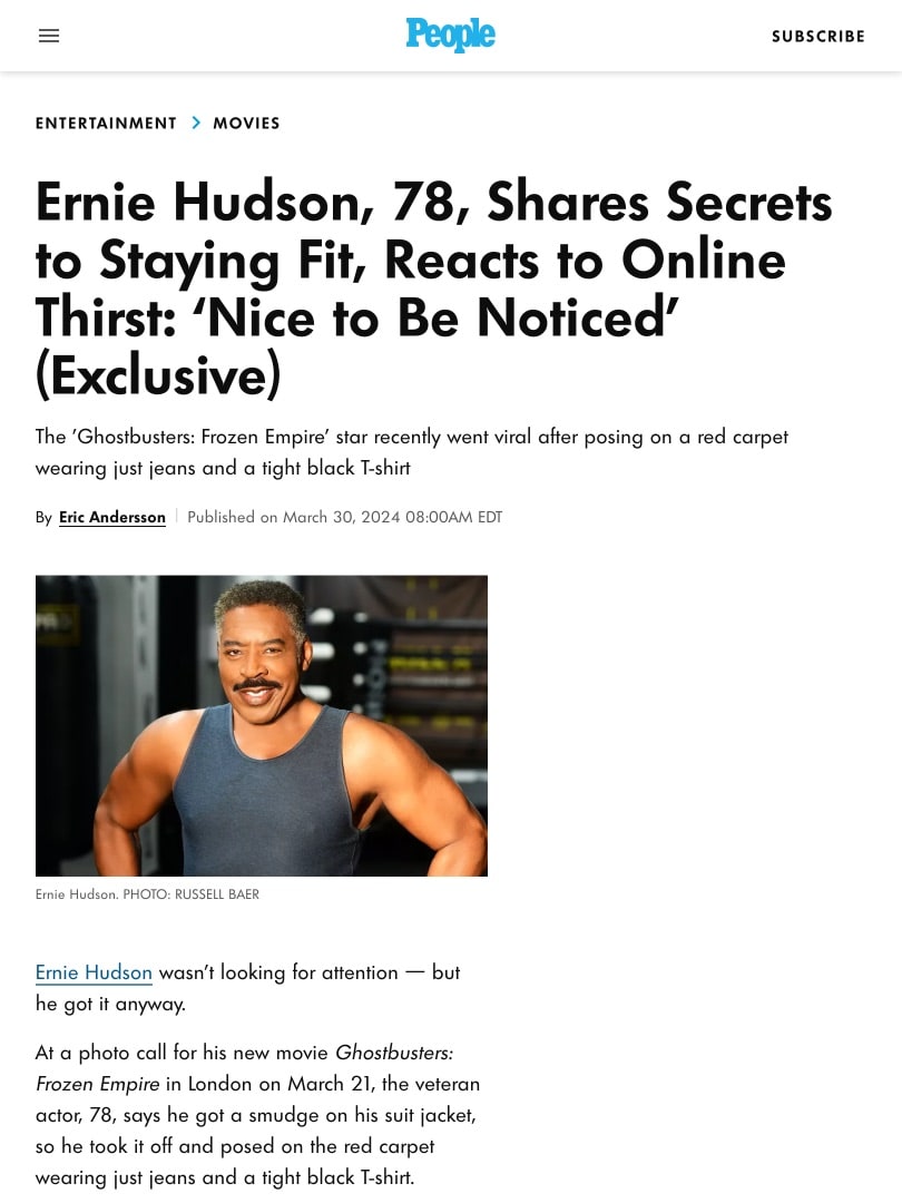 Ernie Hudson